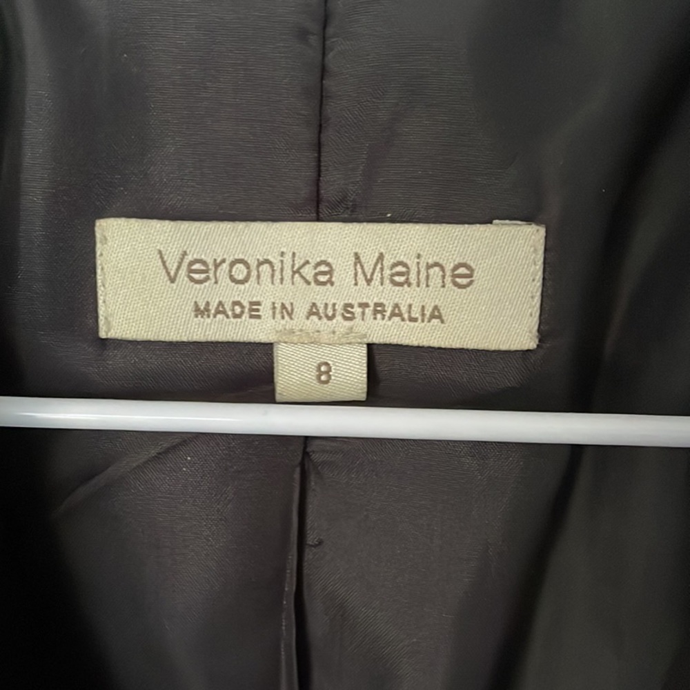 Veronika Maine Black Blazer Jacket - Picture 3 of 4
